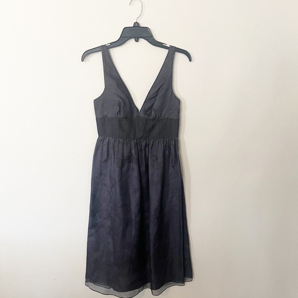 Tibi Cocktail Dress in Gray/Black